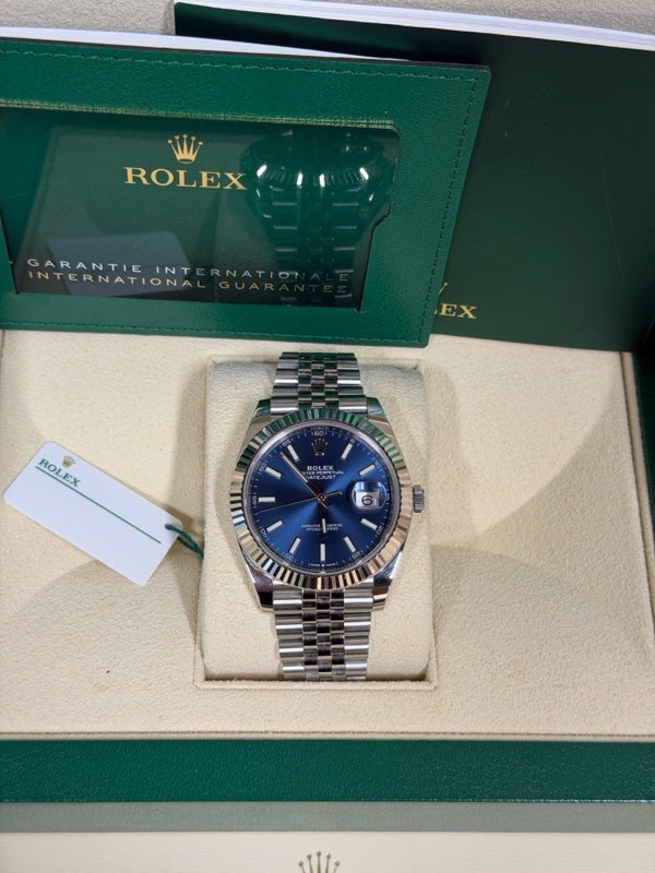 ROLEX DATEJUST 41 FLUTED BEZEL (2019) 126334-