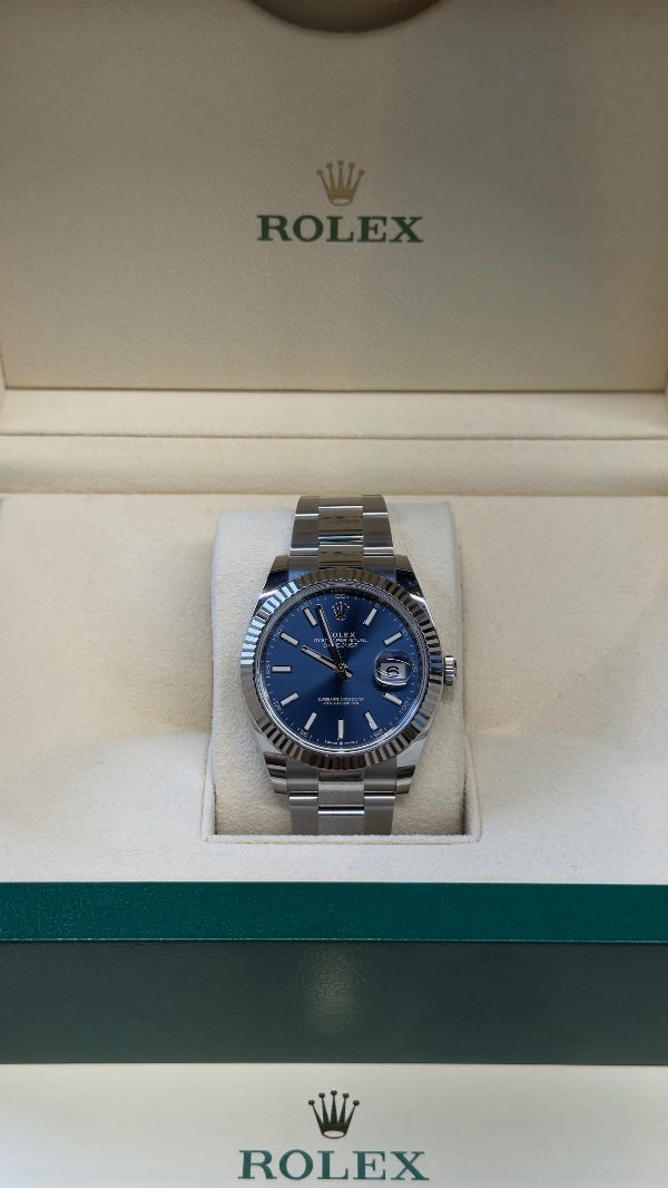 ROLEX DATEJUST 41 FLUTED BEZEL (2024) 126334-