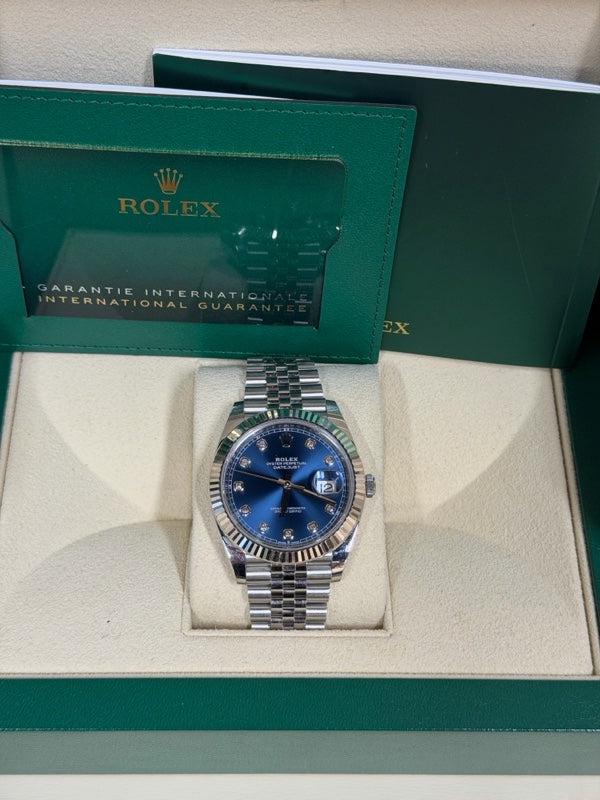 ROLEX DATEJUST 41 FLUTED BEZEL (2021) 126334-