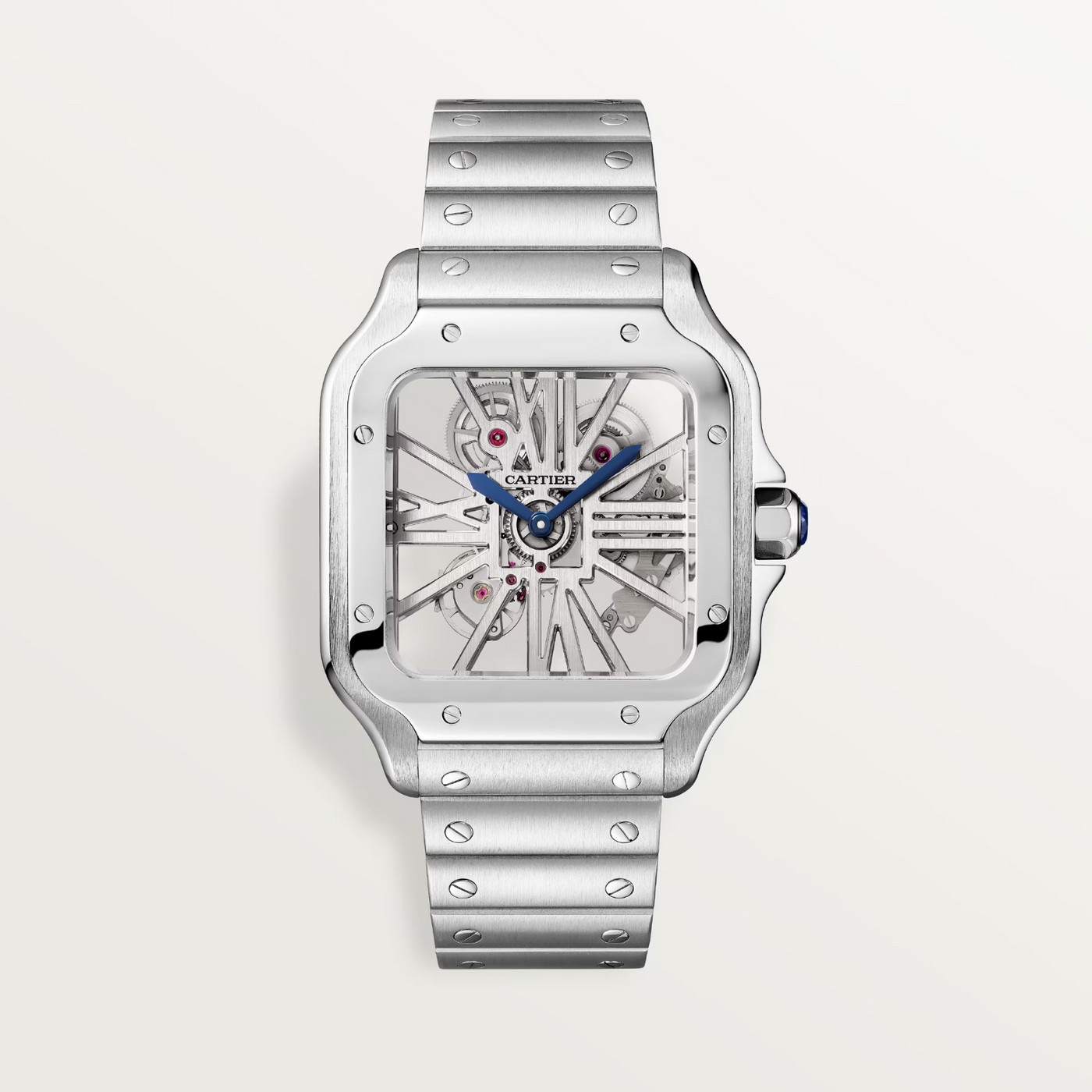 SANTOS LARGE DE CARTIER SKELETON