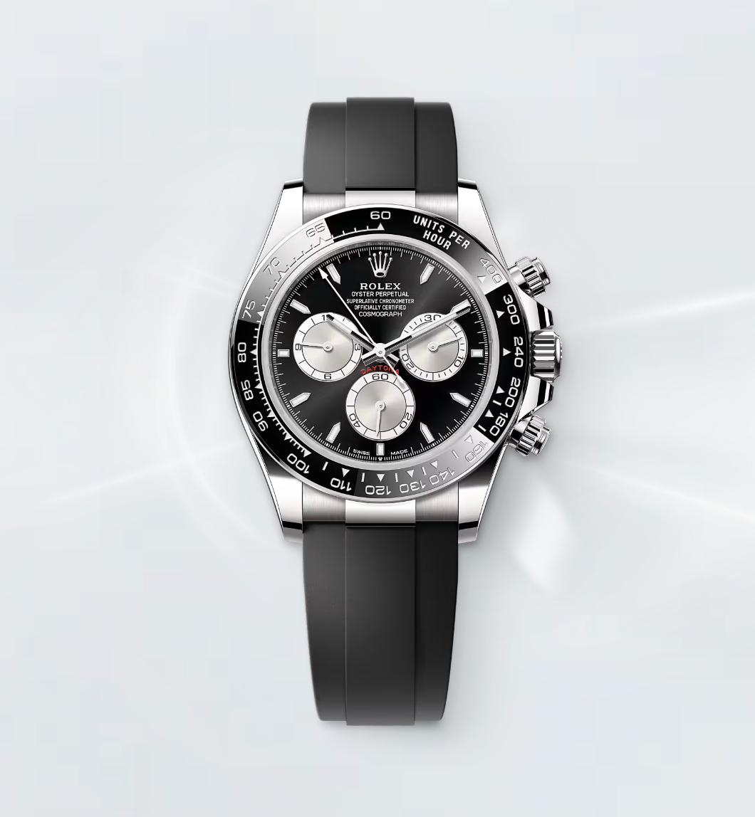 Rolex Cosmograph Daytona 40 (2026) Bright Black and Steel Dial Baby Lemans