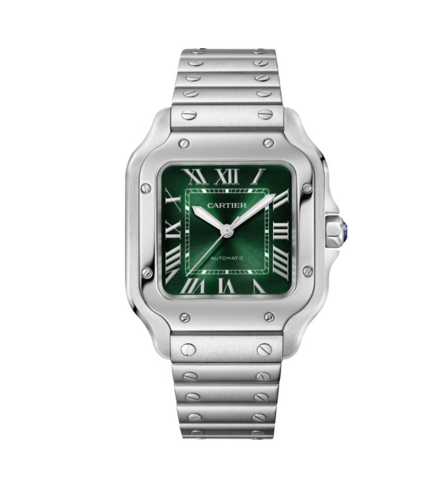 Cartier Santos de Cartier Medium (2026) Green Dial