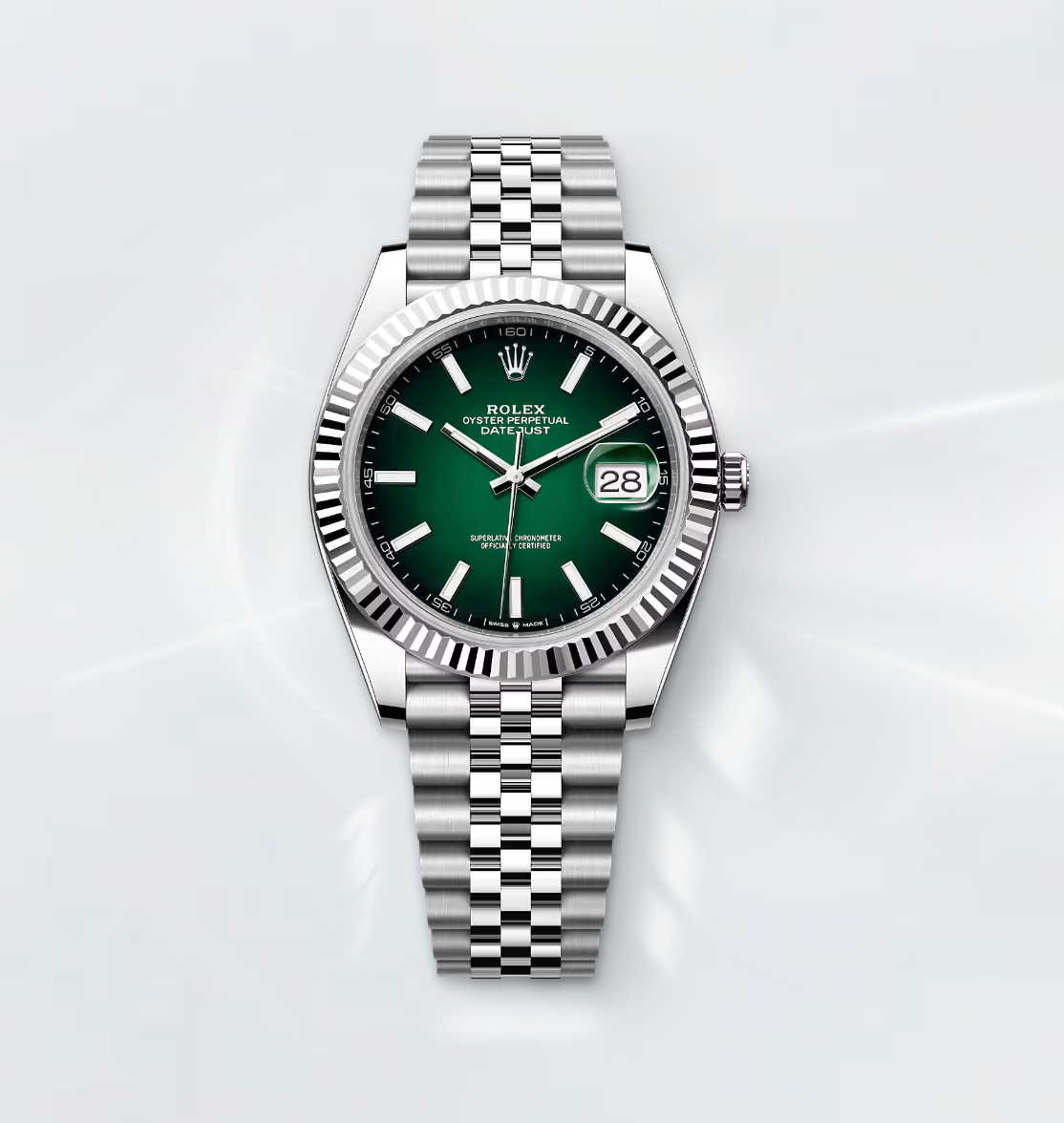Rolex Datejust 41 (2026) Green Ombré Dial