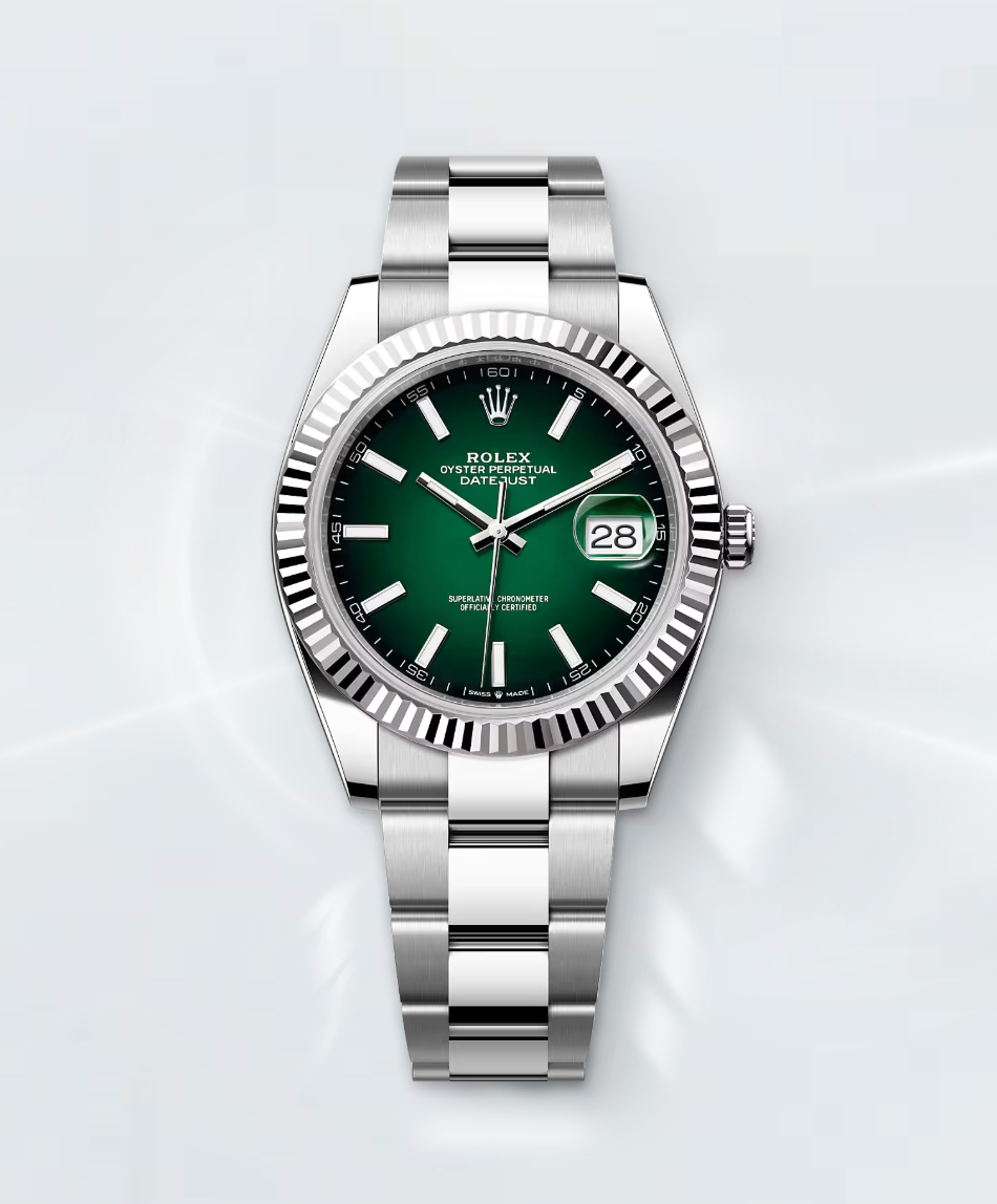 Rolex Datejust 41 (2026) Green Ombré Dial