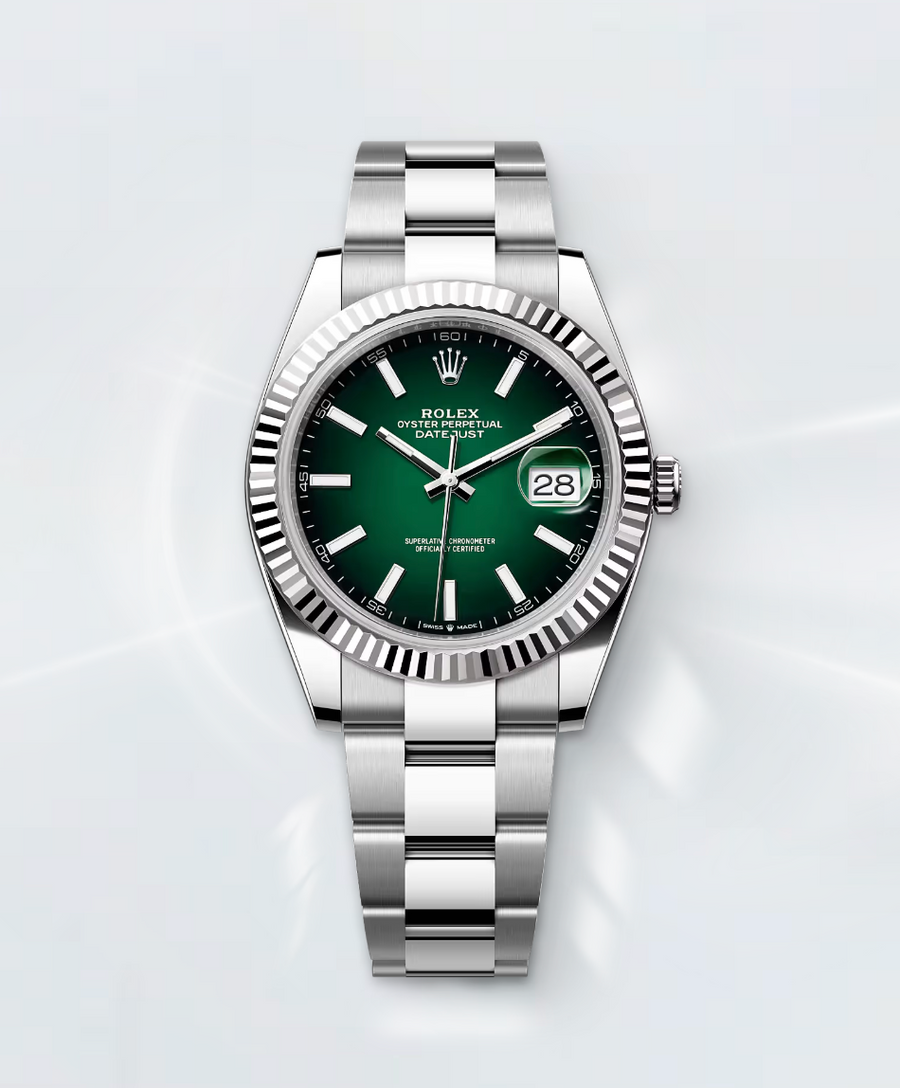 Rolex Datejust 41 (2026) Green Ombré Dial