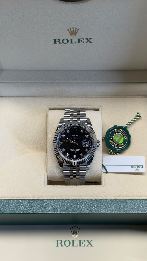 ROLEX DATEJUST 41 FLUTED BEZEL (2023) 126334