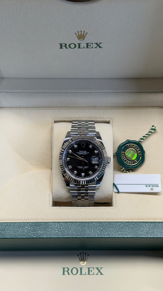 ROLEX DATEJUST 41 FLUTED BEZEL (2023) 126334