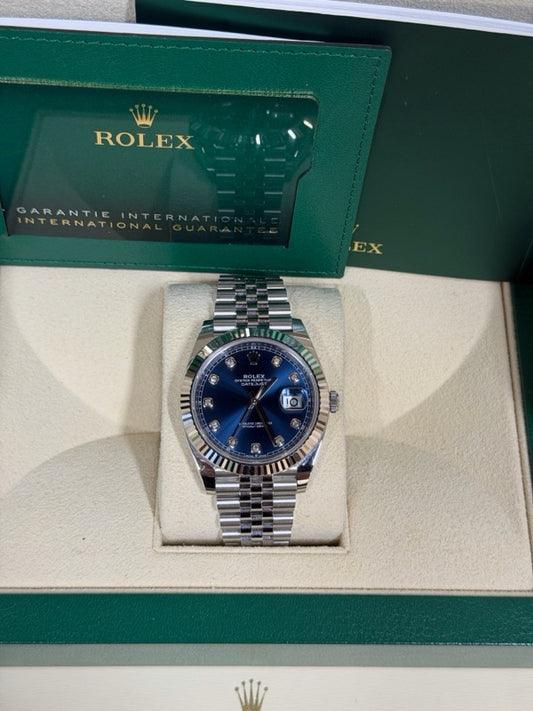 ROLEX DATEJUST 41 FLUTED BEZEL (2021) 126334-